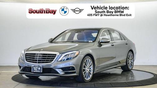 Gray 2016 Mercedes-Benz S-Class S 550