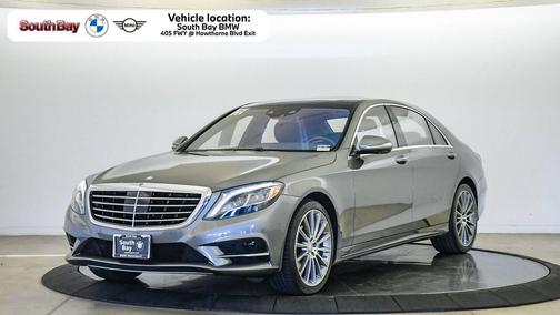 Gray 2016 Mercedes-Benz S-Class S 550