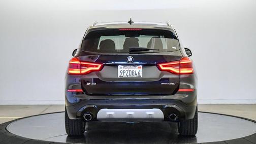 Black Sapphire Metallic 2021 BMW X3 sDrive30i