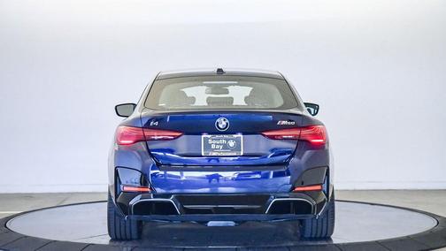 Blue 2025 BMW i4 Gran Coupe M50