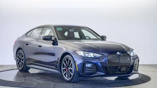 Blue 2025 BMW i4 Gran Coupe M50