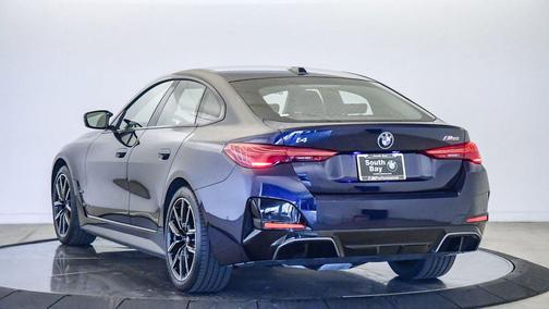 Blue 2025 BMW i4 Gran Coupe M50
