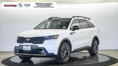 Glacial White Pearl 2021 Kia Sorento SX
