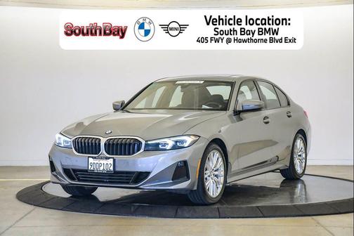 Skyscraper Grey Metallic 2023 BMW 330 330i Sedan