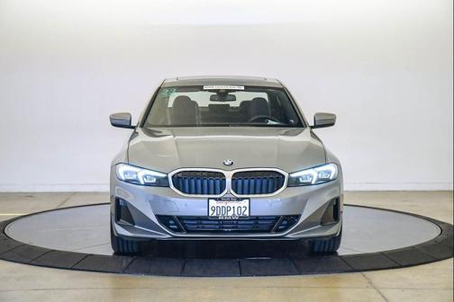 Skyscraper Grey Metallic 2023 BMW 330 330i Sedan