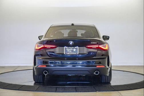 Black Sapphire Metallic 2024 BMW 430 Gran Coupe i