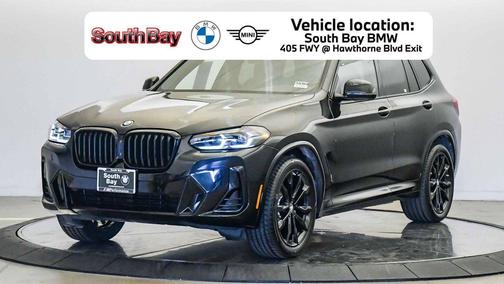 Black Sapphire Metallic 2024 BMW X3 sDrive30i