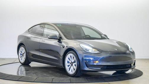 Gray 2022 Tesla Model 3 Standard Range