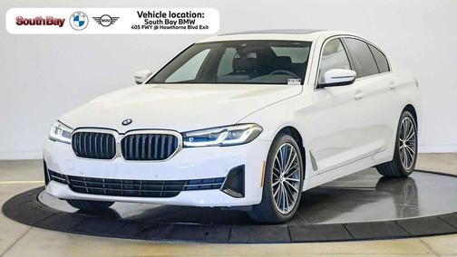 Alpine White 2023 BMW 530 i