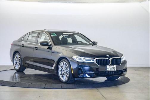 Jet Black 2023 BMW 530e Base