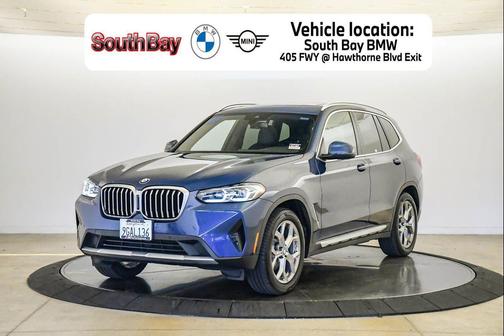 Phytonic Blue Metallic 2023 BMW X3 xDrive30i
