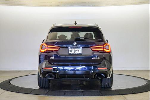 Carbon Black Metallic 2023 BMW X3 M40i