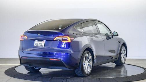 Blue 2022 Tesla Model Y Long Range Dual Motor All-Wheel Drive