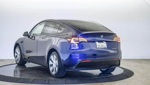 Blue 2022 Tesla Model Y Long Range Dual Motor All-Wheel Drive