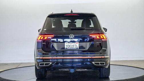 Black 2022 Volkswagen Tiguan 2.0T SEL R-Line 4MOTION