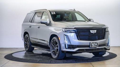 Satin Steel Metallic 2021 Cadillac Escalade Sport