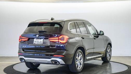 Black Sapphire Metallic 2023 BMW X3 sDrive30i