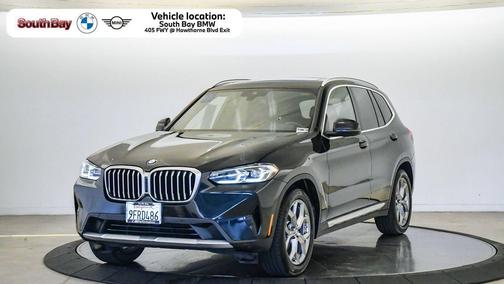 Black Sapphire Metallic 2023 BMW X3 sDrive30i