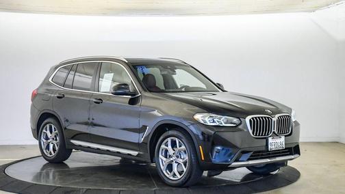 Black Sapphire Metallic 2023 BMW X3 sDrive30i