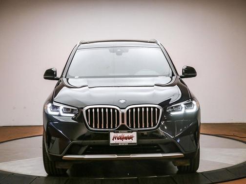 Black Sapphire Metallic 2024 BMW X3 sDrive30i