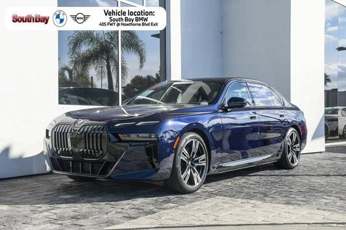 Tanzanite Blue II Metallic 2023 BMW i7 xDrive60