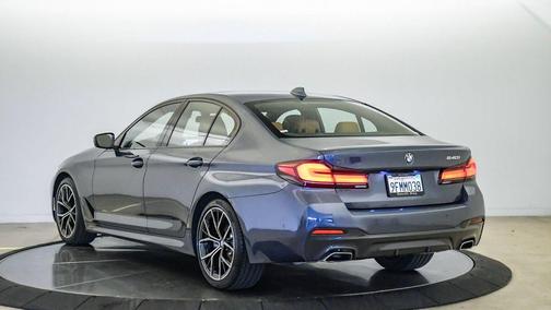 Arctic Race Blue Metallic 2023 BMW 540 i
