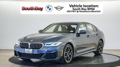 Arctic Race Blue Metallic 2023 BMW 540 i