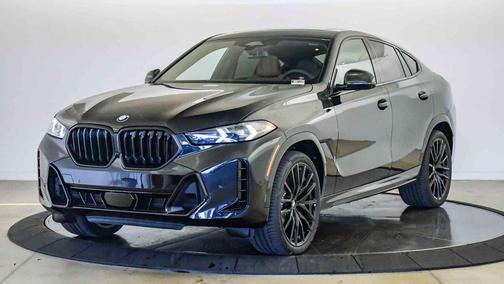 Black Sapphire Metallic 2026 BMW X6 xDrive40i