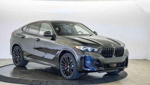 Black Sapphire Metallic 2026 BMW X6 xDrive40i