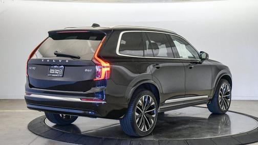 Onyx Black 2026 Volvo XC90 Plus, B6 AWD Gas (mild hybrid), Gasoline, Bright, 7 Seats