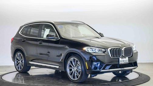 Jet Black 2023 BMW X3 sDrive30i