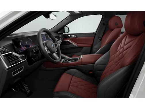 Mineral White Metallic 2026 BMW X6 xDrive40i