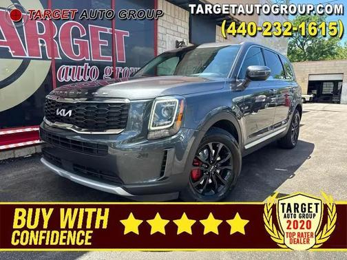 Gray 2022 Kia Telluride LX AWD