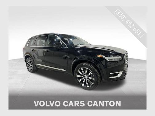 Onyx Black Metallic 2024 Volvo XC90 B6 Plus Bright Theme 7-Seater