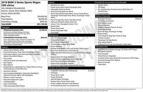 2018 BMW 330 i xDrive