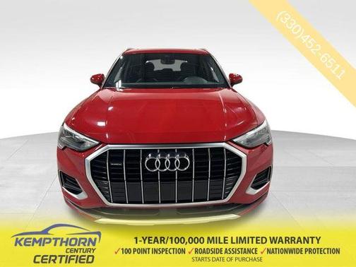 Tango Red Metallic 2021 Audi Q3 40 Premium