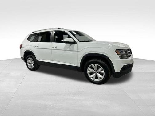 Pure White 2019 Volkswagen Atlas 3.6L S