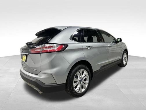 Silver 2020 Ford Edge Titanium