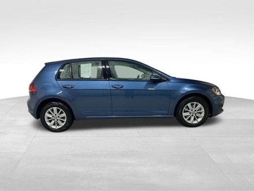 Silk Blue Metallic 2016 Volkswagen Golf TSI S 4-Door
