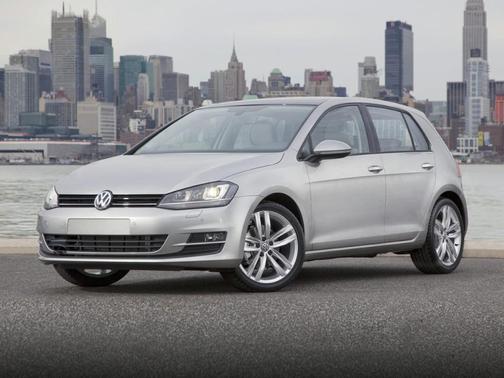 Silk Blue Metallic 2016 Volkswagen Golf TSI S 4-Door