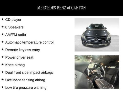 Steel Gray Metallic 2012 Mercedes-Benz M-Class ML 350 4MATIC