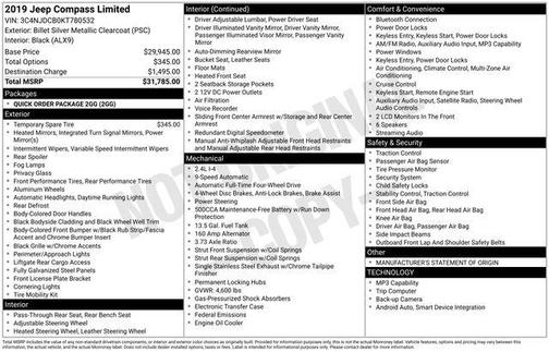 2019 Jeep Compass Limited