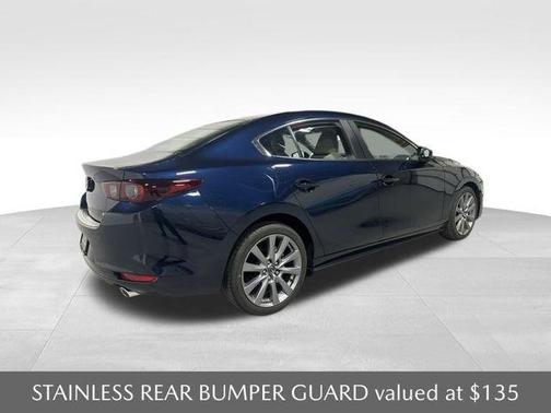 Deep Crystal Blue Mica 2024 Mazda Mazda3 FWD w/Preferred Package