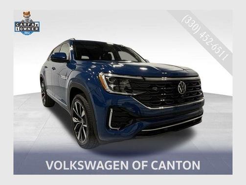Mountain  Lake Blue 2025 Volkswagen Atlas Cross Sport 2.0T SEL Premium R-Line
