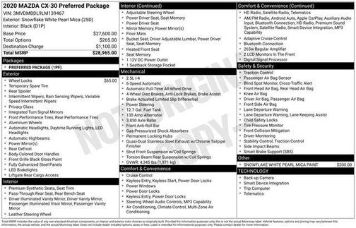 2020 Mazda CX-30 Preferred