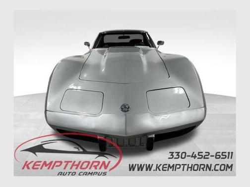 Silver 1976 Chevrolet Corvette