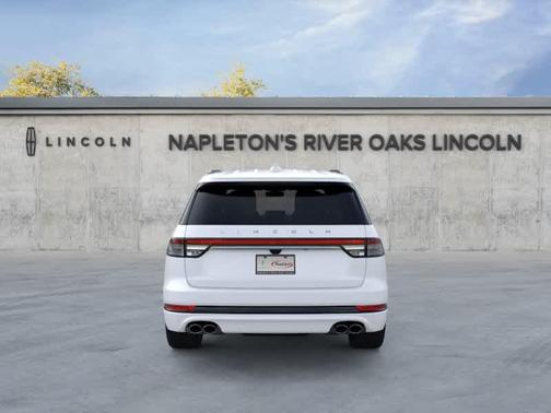 Pristine White Metallic Tri-Coat 2025 Lincoln Aviator Reserve AWD