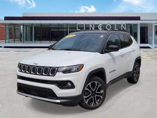 Bright White Clearcoat 2024 Jeep Compass Limited