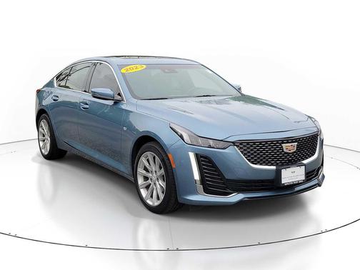 Midnight Steel Metallic 2023 Cadillac CT5 Luxury