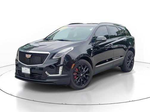 Stellar Black Metallic 2024 Cadillac XT5 Sport